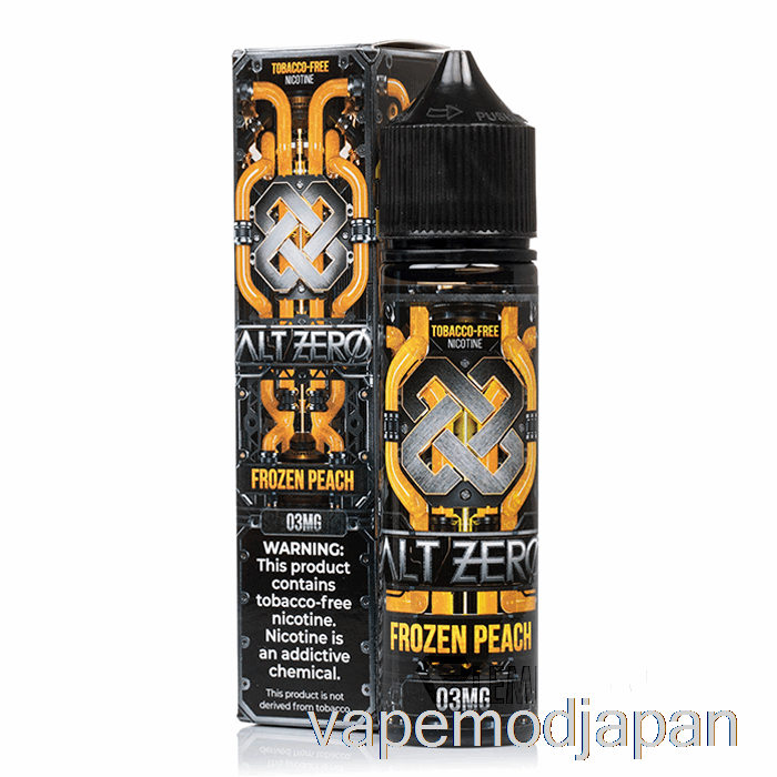 VAPE MOD フローズン ピーチ - Alt Zero - 60ml 0mg